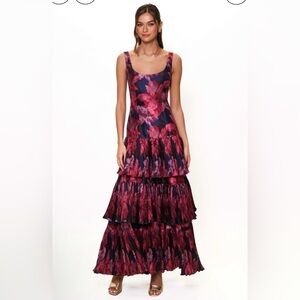 Hutch Luna Floral Tiered Maxi Dress